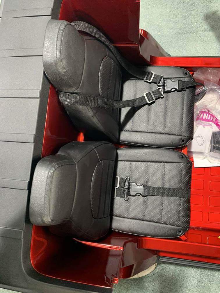 Masinuta electrica pentru copii cu 2 locuri, Mercedes AMG G63 NOU XXL 24V 200W 4x4 (s307) Visiniu metalizat - imagine 4