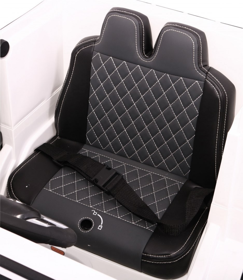 Masinuta electrica pentru copii MERCEDES AMG G65, Alb metalizat - imagine 8