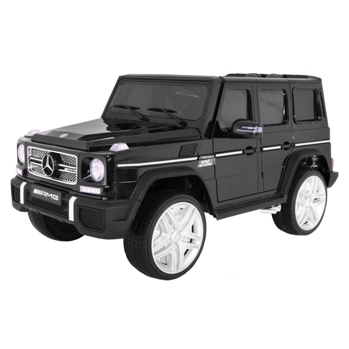 Masinuta electrica pentru copii MERCEDES AMG G65, Negru metalizat
