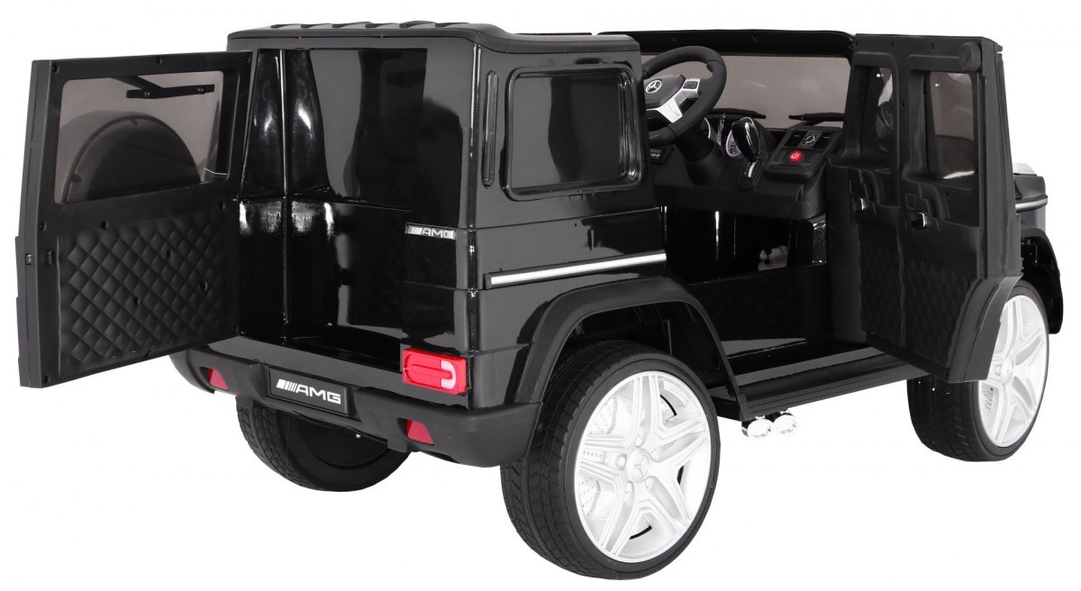 Masinuta electrica pentru copii MERCEDES AMG G65, Negru metalizat - imagine 3