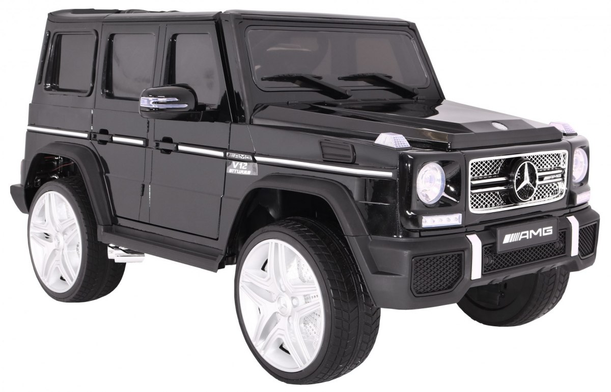 Masinuta electrica pentru copii MERCEDES AMG G65, Negru metalizat - imagine 2