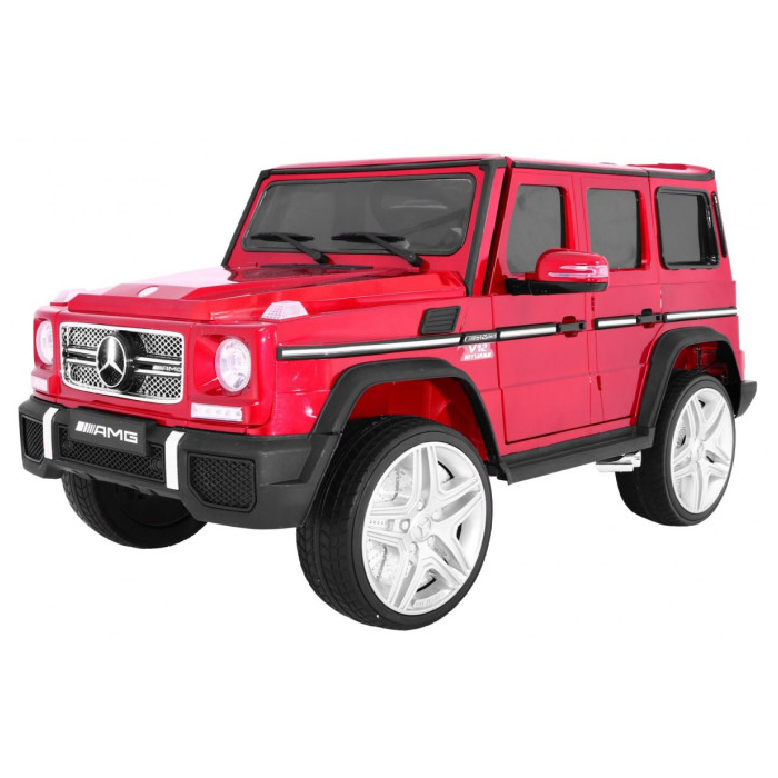 Masinuta electrica pentru copii MERCEDES AMG G65, Visiniu metalizat