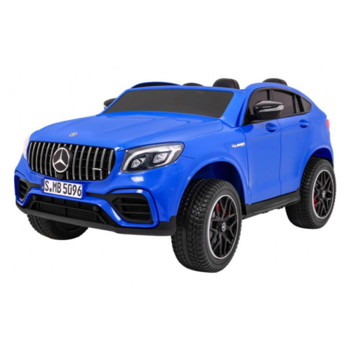 Masinuta electrica pentru copii cu 2 locuri Mercedes AMG GLC 63s 4×4 cu ecran LCD (XMX608) Albastru
