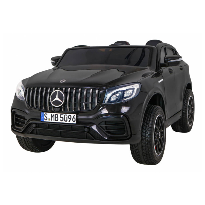 Masinuta electrica pentru copii cu 2 locuri Mercedes AMG GLC 63s 4x4 cu ecran LCD (XMX608) Negru