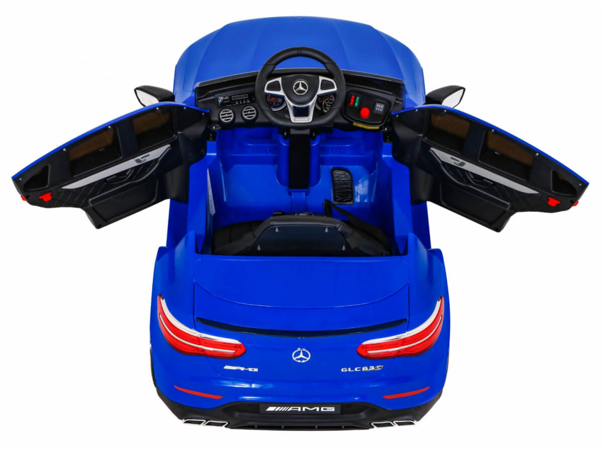 Masinuta electrica pentru copii Mercedes AMG GLC63s 4x4 (5688) Albastru - imagine 5