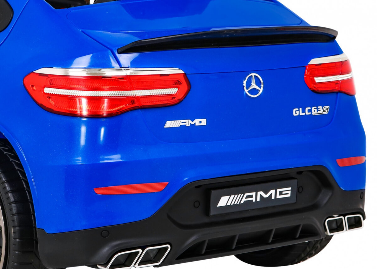 Masinuta electrica pentru copii Mercedes AMG GLC63s 4x4 (5688) Albastru - imagine 7