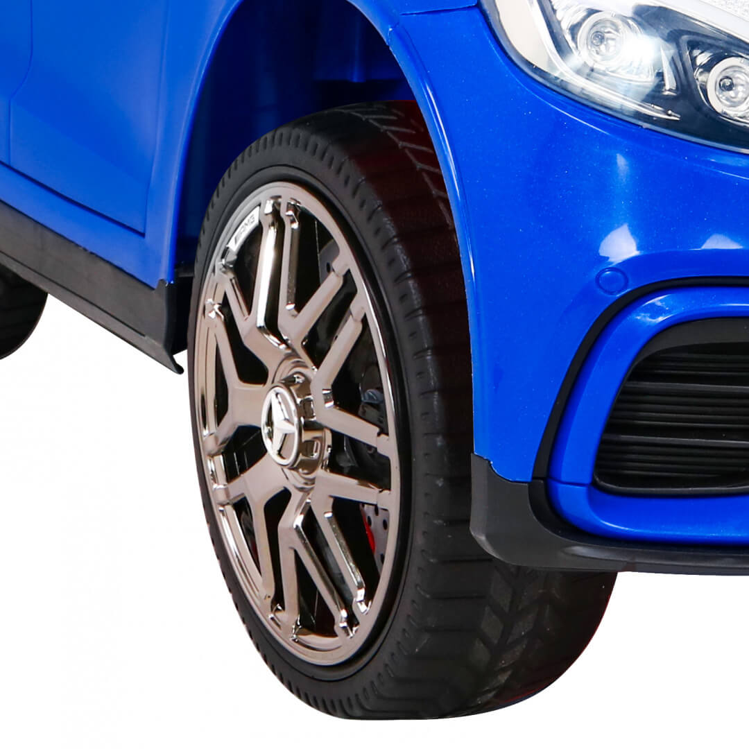Masinuta electrica pentru copii Mercedes AMG GLC63s 4x4 (5688) Albastru - imagine 8