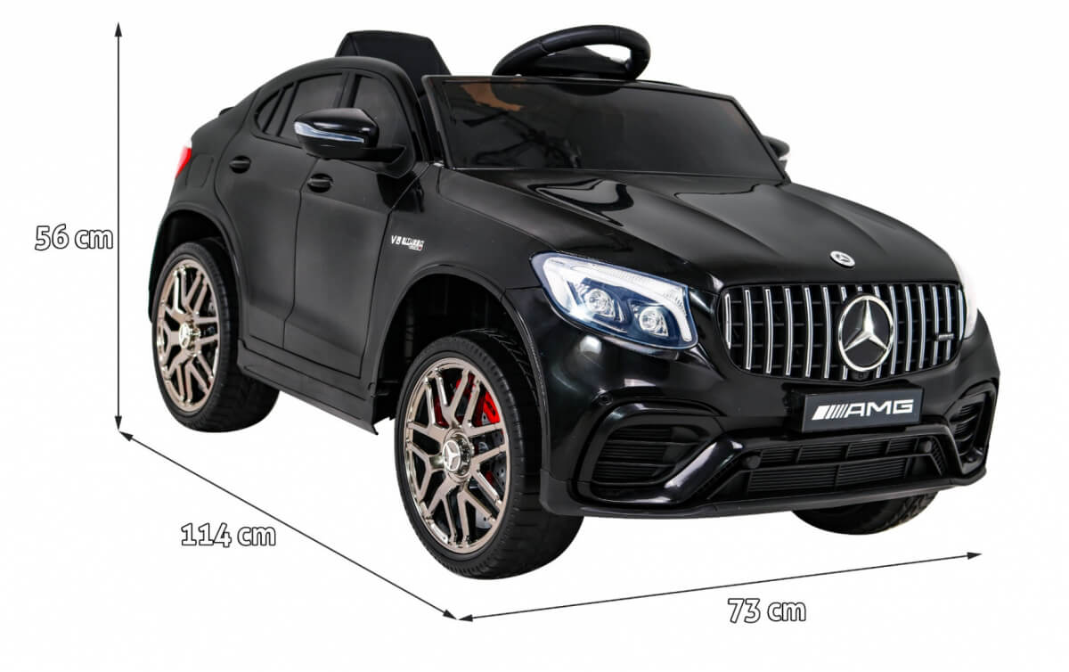 Masinuta electrica pentru copii Mercedes AMG GLC63s 4x4 (5688) Negru - imagine 2