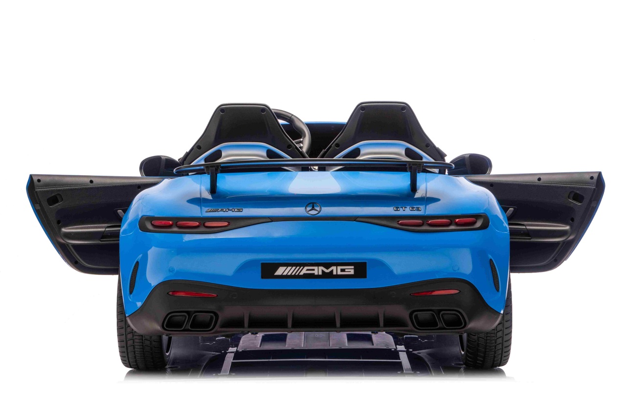 Masinuta electrica pentru copii 3-10 ani cu 2 locuri, Mercedes AMG GT63 NOU XXL 24V 800W 4x4 Albastru - imagine 5