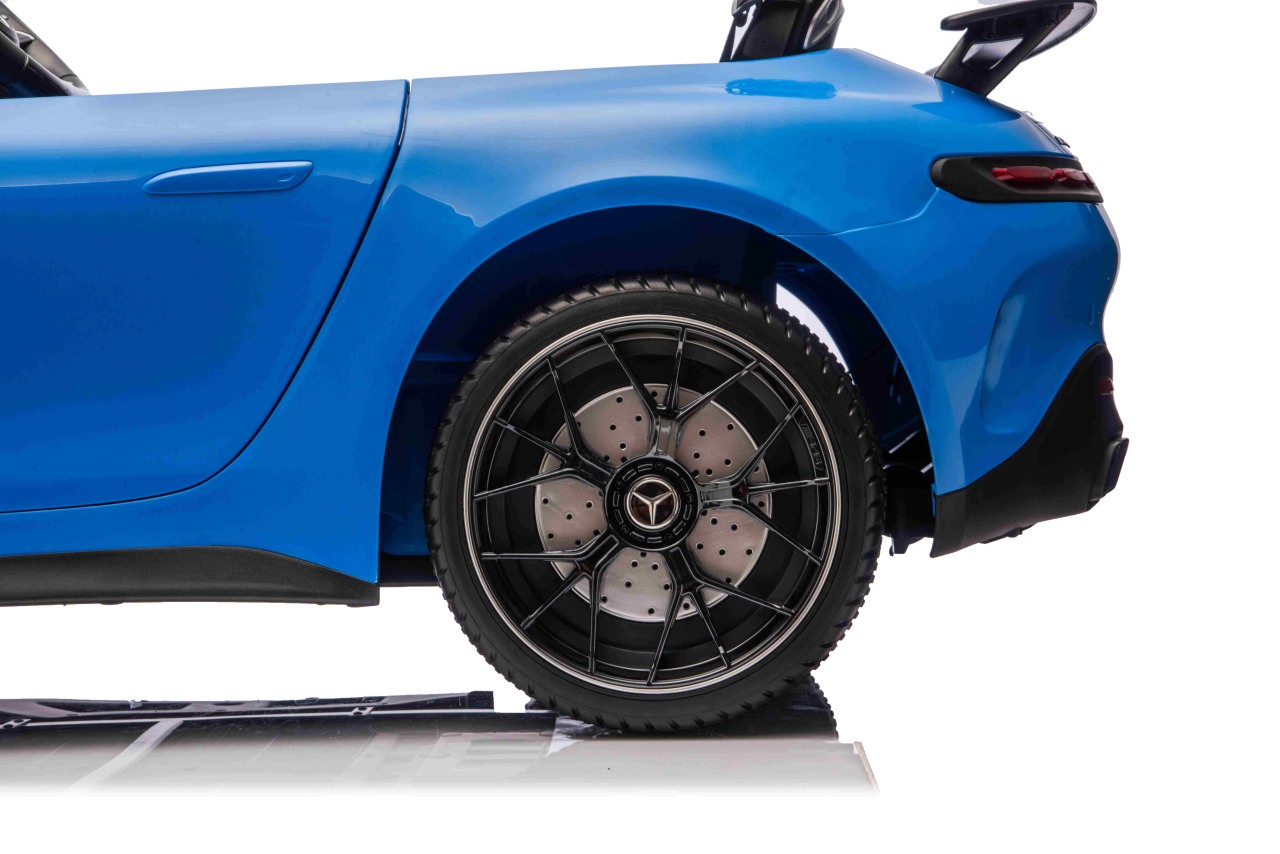 Masinuta electrica pentru copii 3-10 ani cu 2 locuri, Mercedes AMG GT63 NOU XXL 24V 800W 4x4 Albastru - imagine 8
