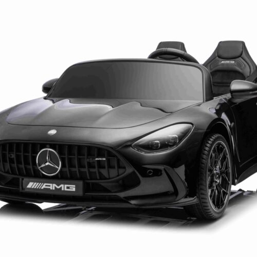 Masinuta electrica pentru copii 3-10 ani cu 2 locuri, Mercedes AMG GT63 NOU XXL 24V 800W 4×4 Negru