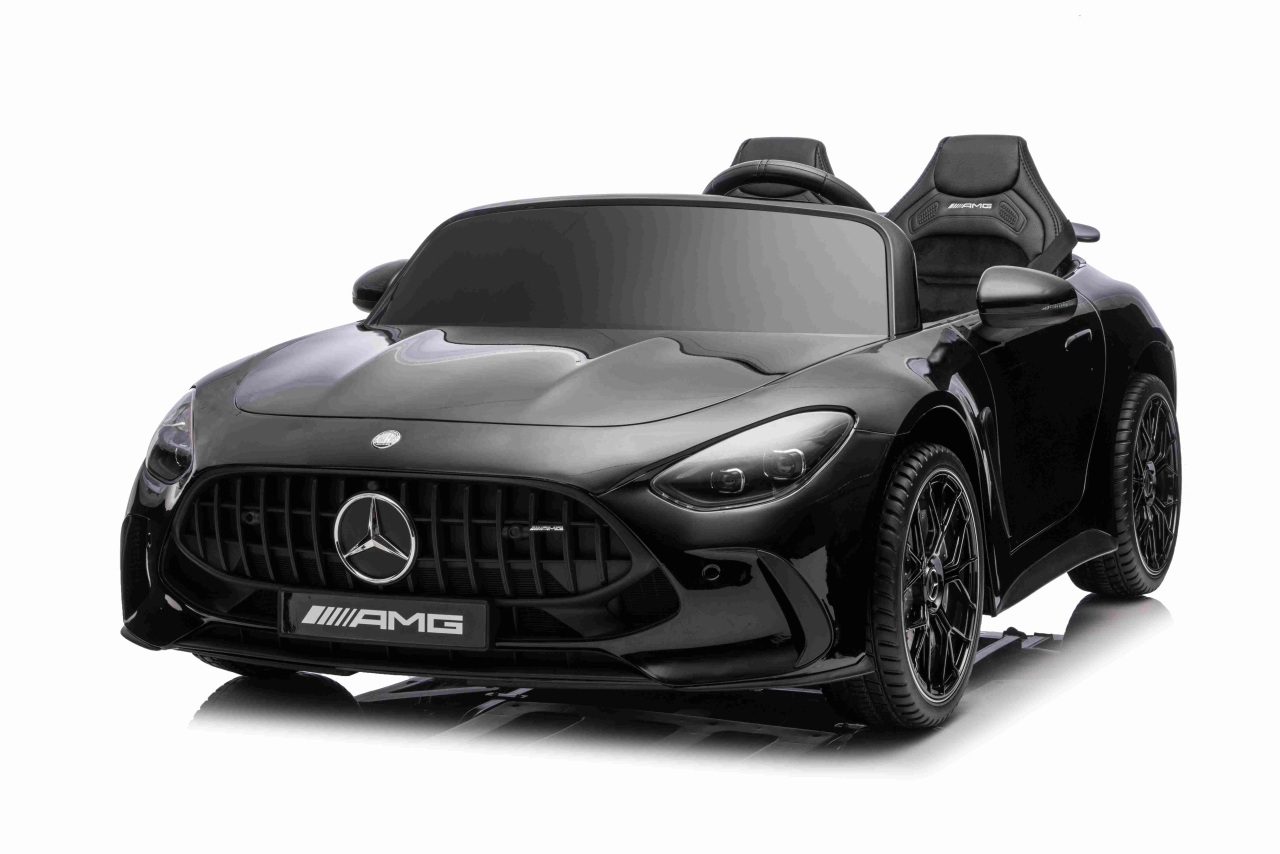 Masinuta electrica pentru copii 3-10 ani cu 2 locuri, Mercedes AMG GT63 NOU XXL 24V 800W 4x4 Negru