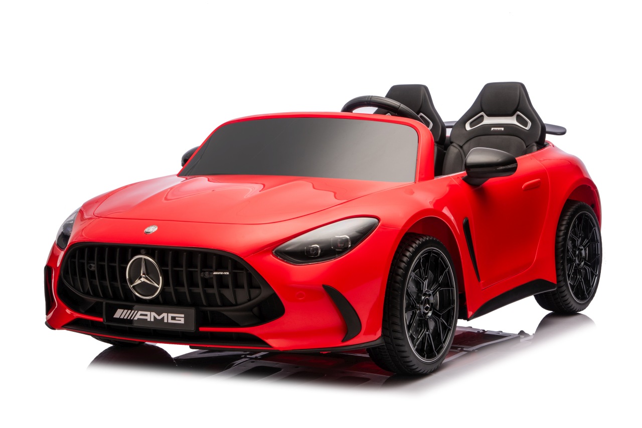 Masinuta electrica pentru copii 3-10 ani cu 2 locuri, Mercedes AMG GT63 NOU XXL 24V 800W 4x4 Rosu