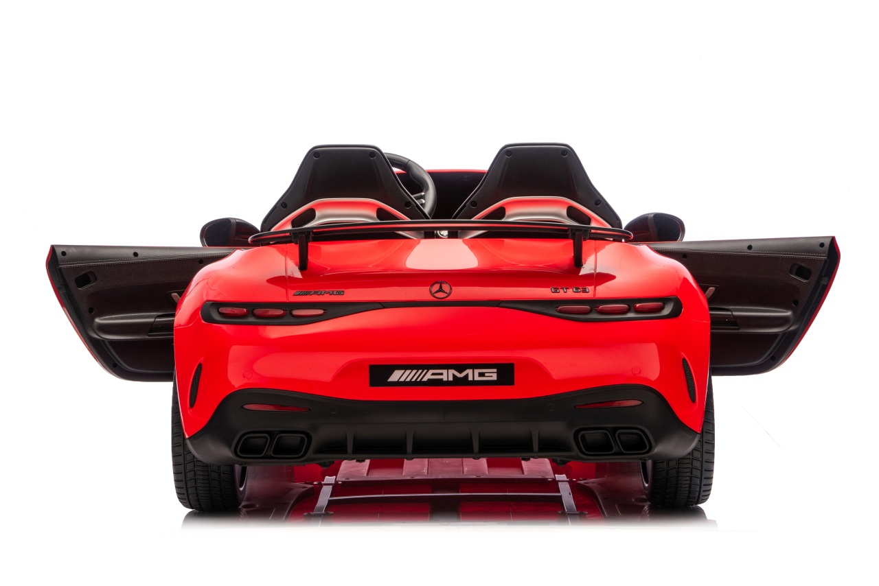 Masinuta electrica pentru copii 3-10 ani cu 2 locuri, Mercedes AMG GT63 NOU XXL 24V 800W 4x4 Rosu - imagine 9