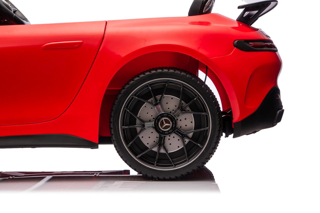 Masinuta electrica pentru copii 3-10 ani cu 2 locuri, Mercedes AMG GT63 NOU XXL 24V 800W 4x4 Rosu - imagine 3