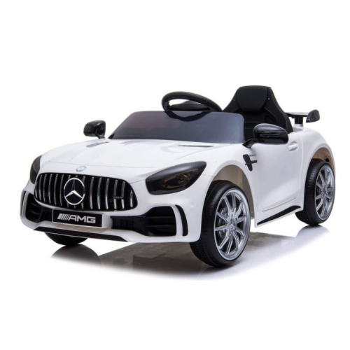 Masinuta electrica pentru copii Mercedes GTR Alb