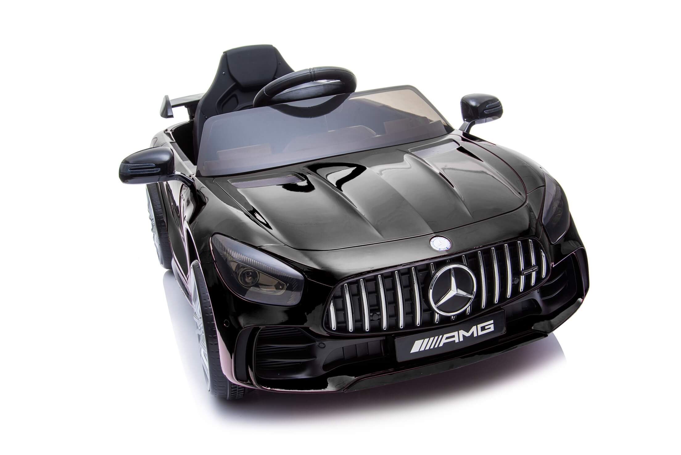 Masinuta electrica pentru copii Mercedes GTR Negru - imagine 5