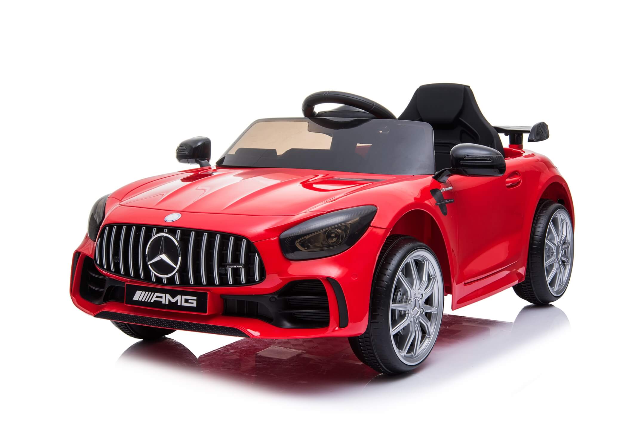 Masinuta electrica pentru copii Mercedes GTR Rosu - imagine 4