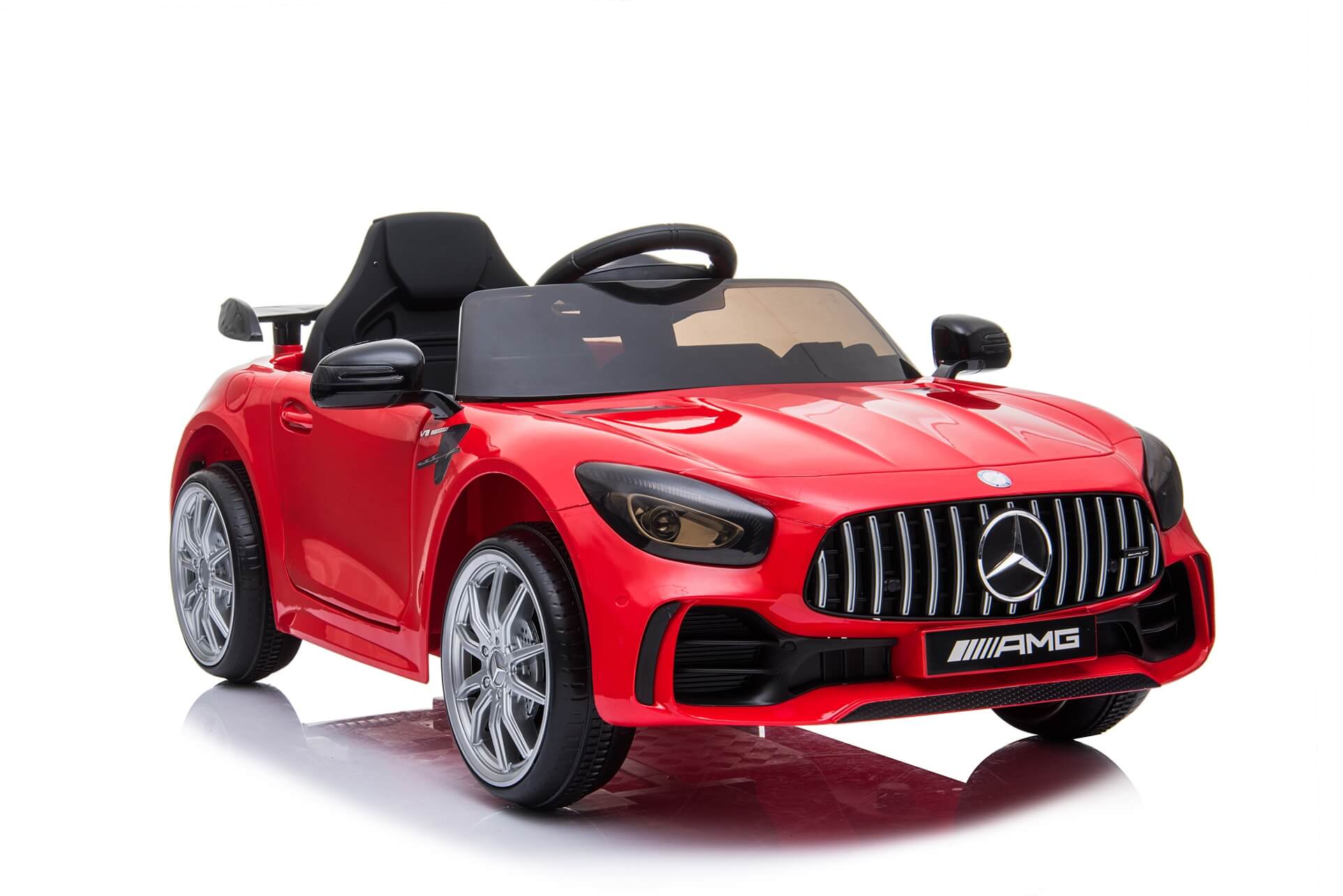 Masinuta electrica pentru copii Mercedes GTR Rosu - imagine 5