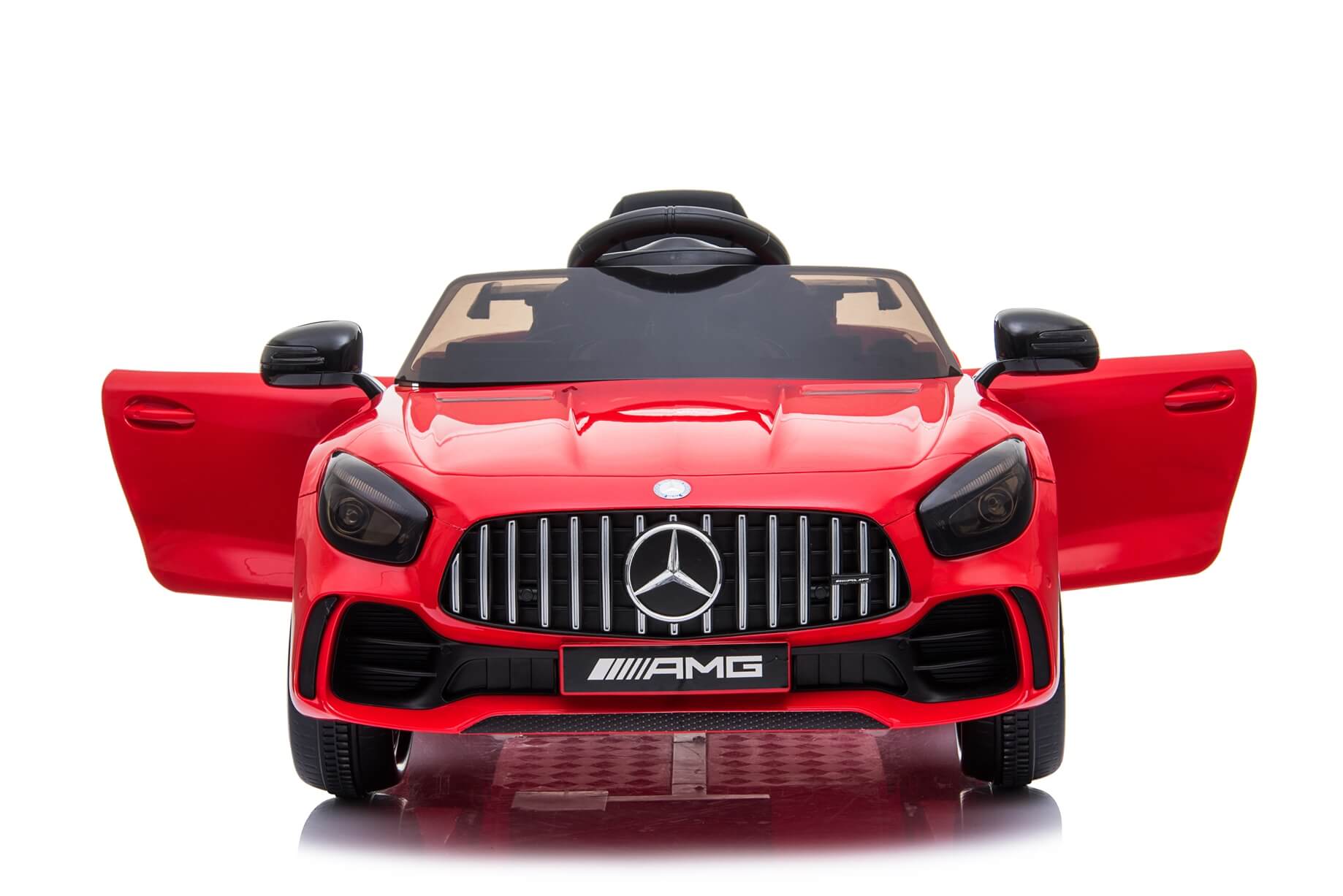 Masinuta electrica pentru copii Mercedes GTR Rosu - imagine 6