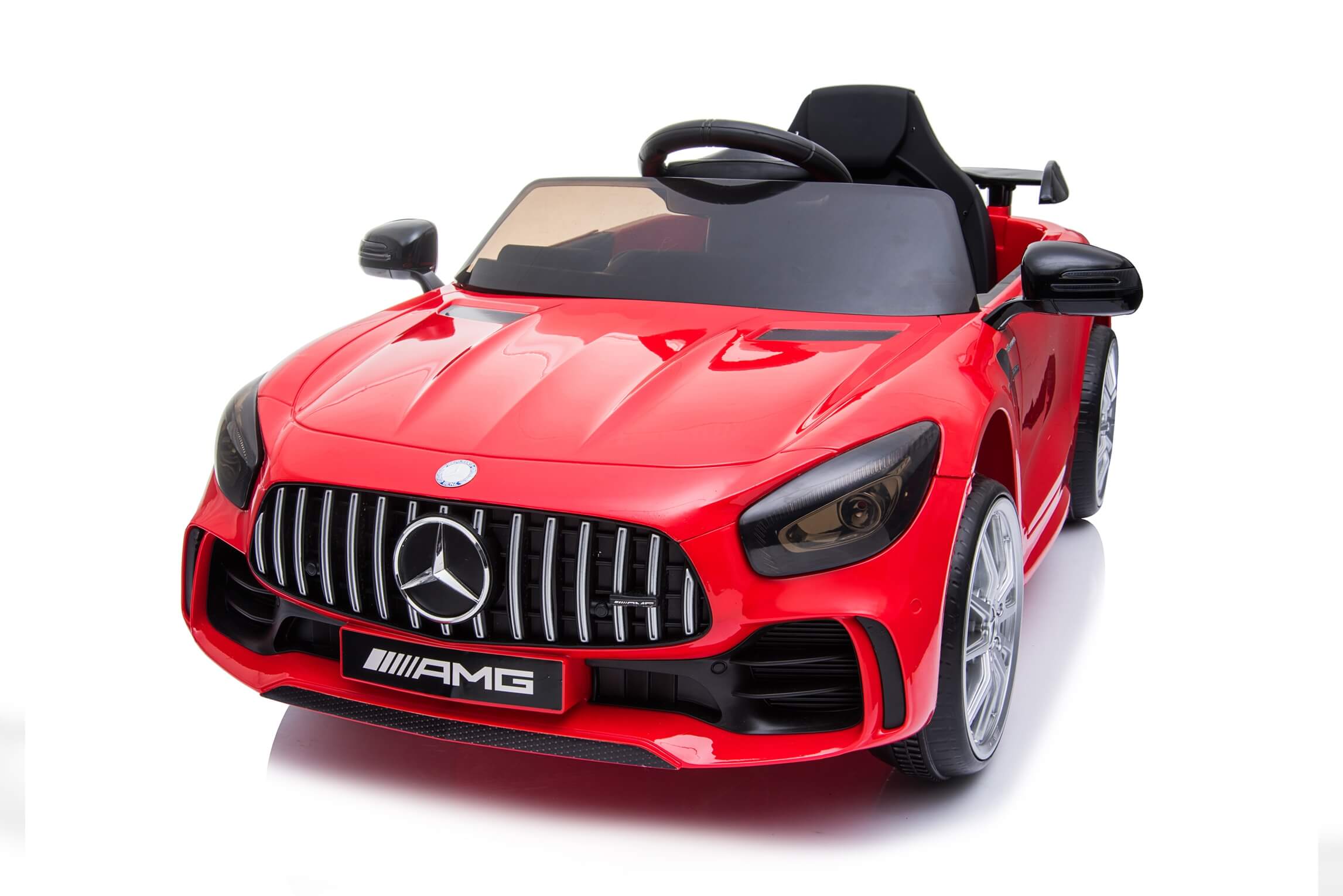 Masinuta electrica pentru copii Mercedes GTR Rosu - imagine 8