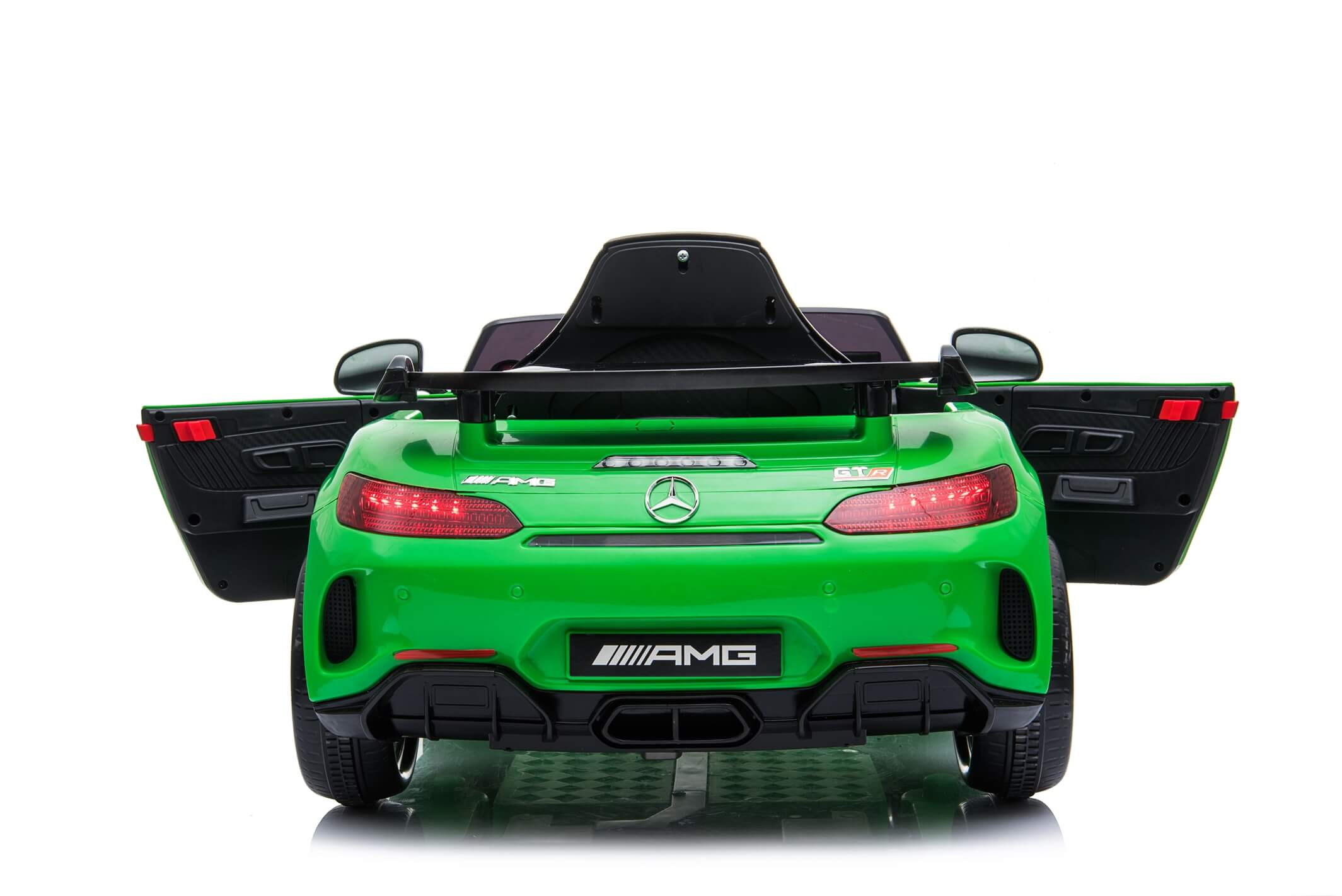 Masinuta electrica pentru copii Mercedes GTR Verde - imagine 4