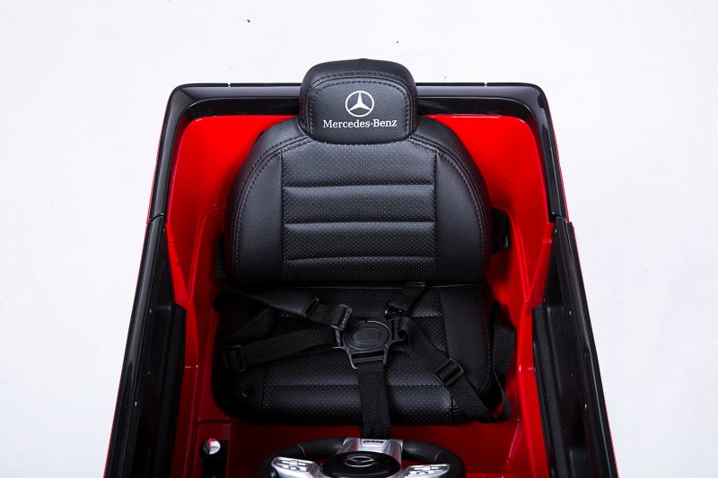 Masinuta electrica pentru copii Mercedes Benz AMG G63 12V 60W Lux (s306) Alb - imagine 6