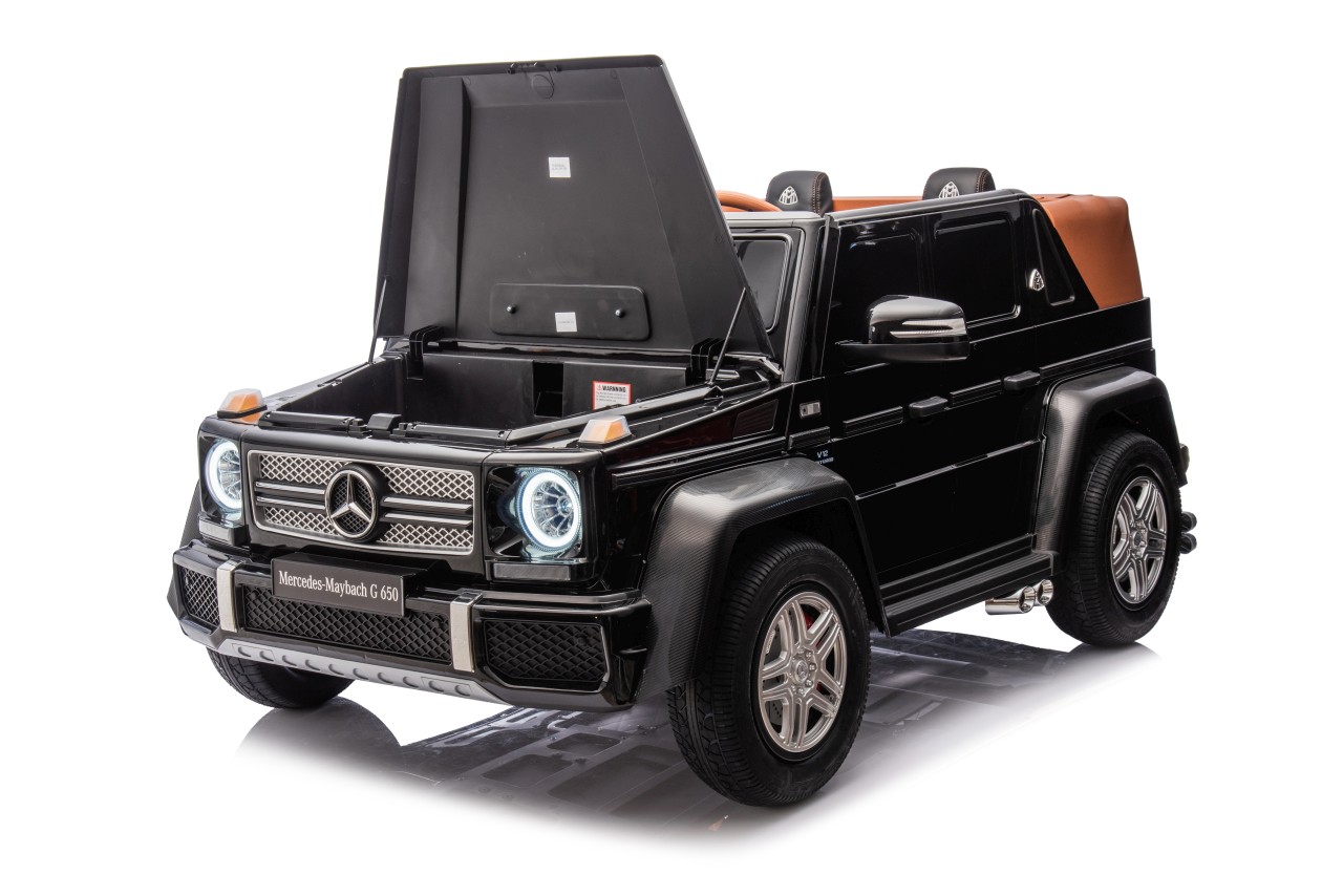 Masinuta electrica pentru Mercedes Maybach G650 (A1000) Negru - imagine 2