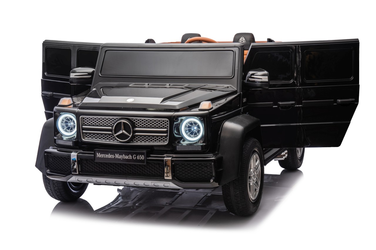 Masinuta electrica pentru Mercedes Maybach G650 (A1000) Negru - imagine 8
