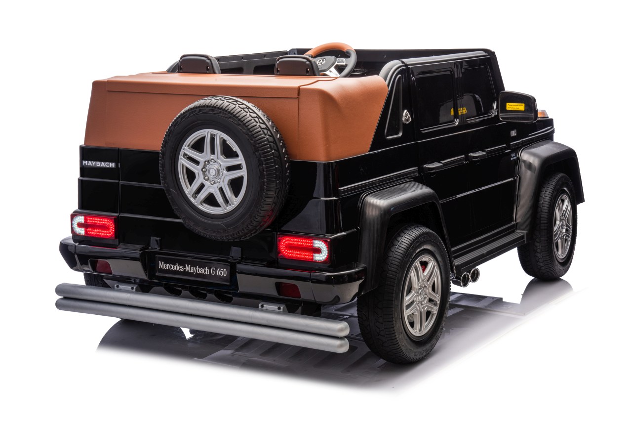 Masinuta electrica pentru Mercedes Maybach G650 (A1000) Negru - imagine 9