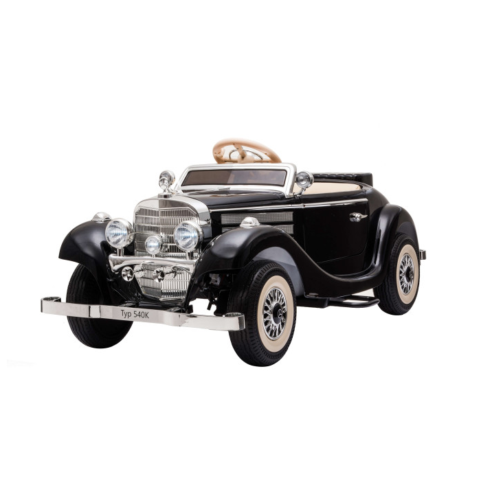 Masinuta electrica pentru copii Mercedes Retro TYP 540K (A200-power 4x4) Negru