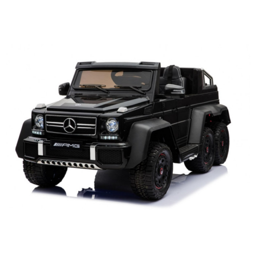Masinuta electrica pentru copii Mercedes-Benz G63 AMG 6×6 cu tableta mp4 (1888-mp4) Negru