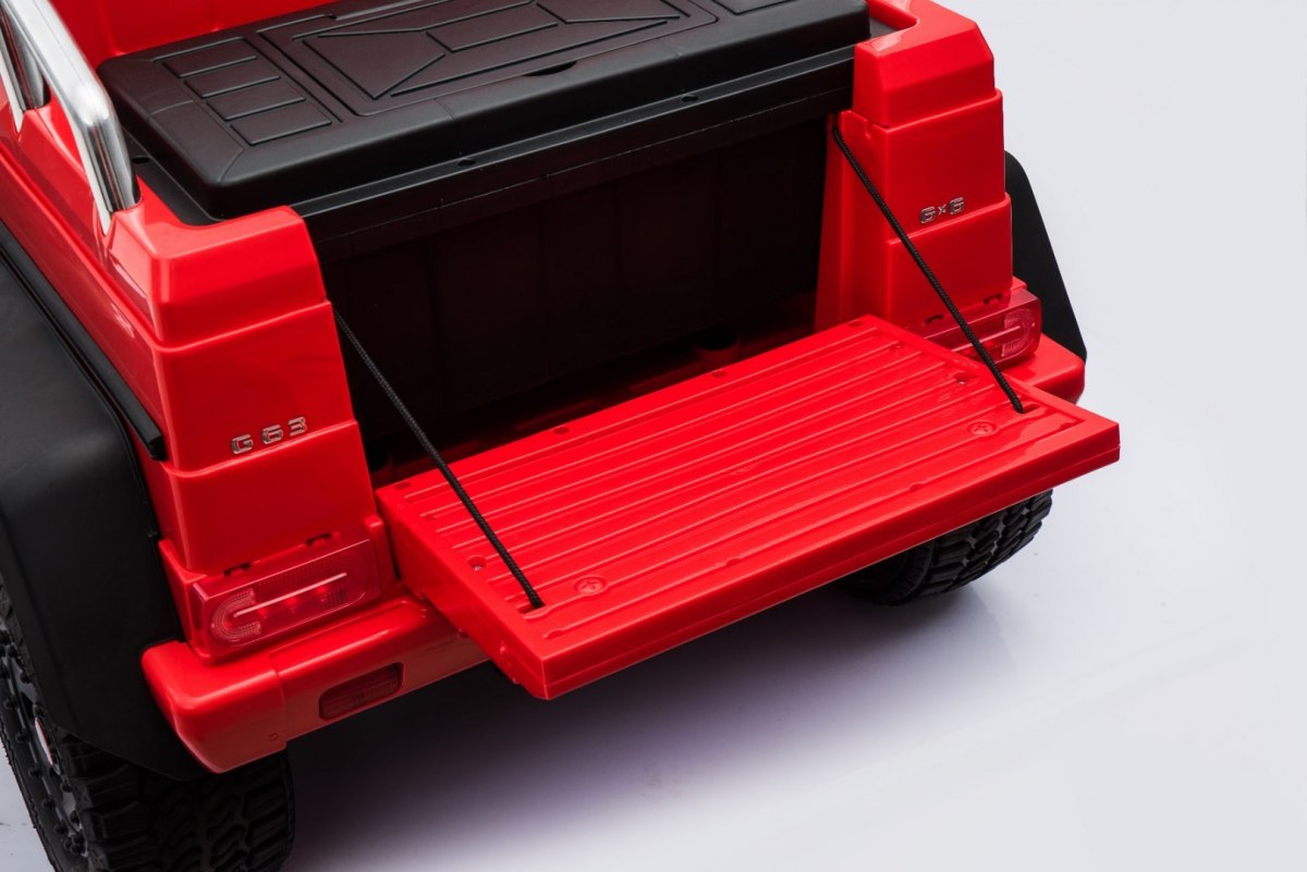 Masinuta electrica pentru copii Mercedes-Benz G63 AMG 6x6 (1888) Rosu - imagine 6
