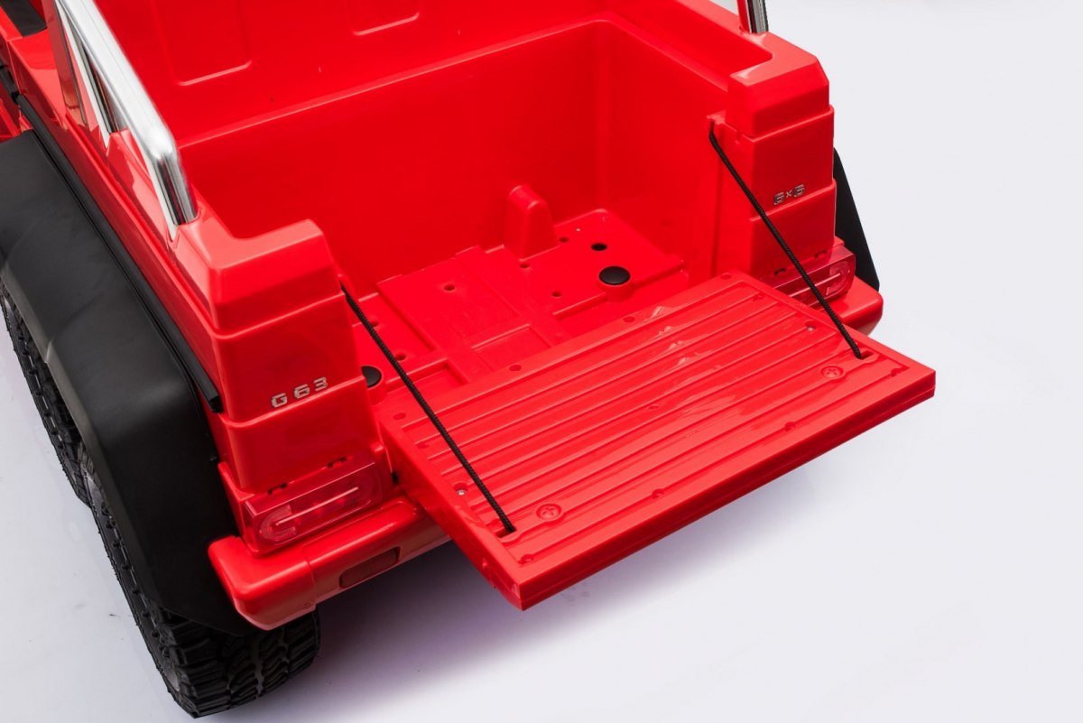 Masinuta electrica pentru copii Mercedes-Benz G63 AMG 6x6 (1888) Rosu - imagine 4