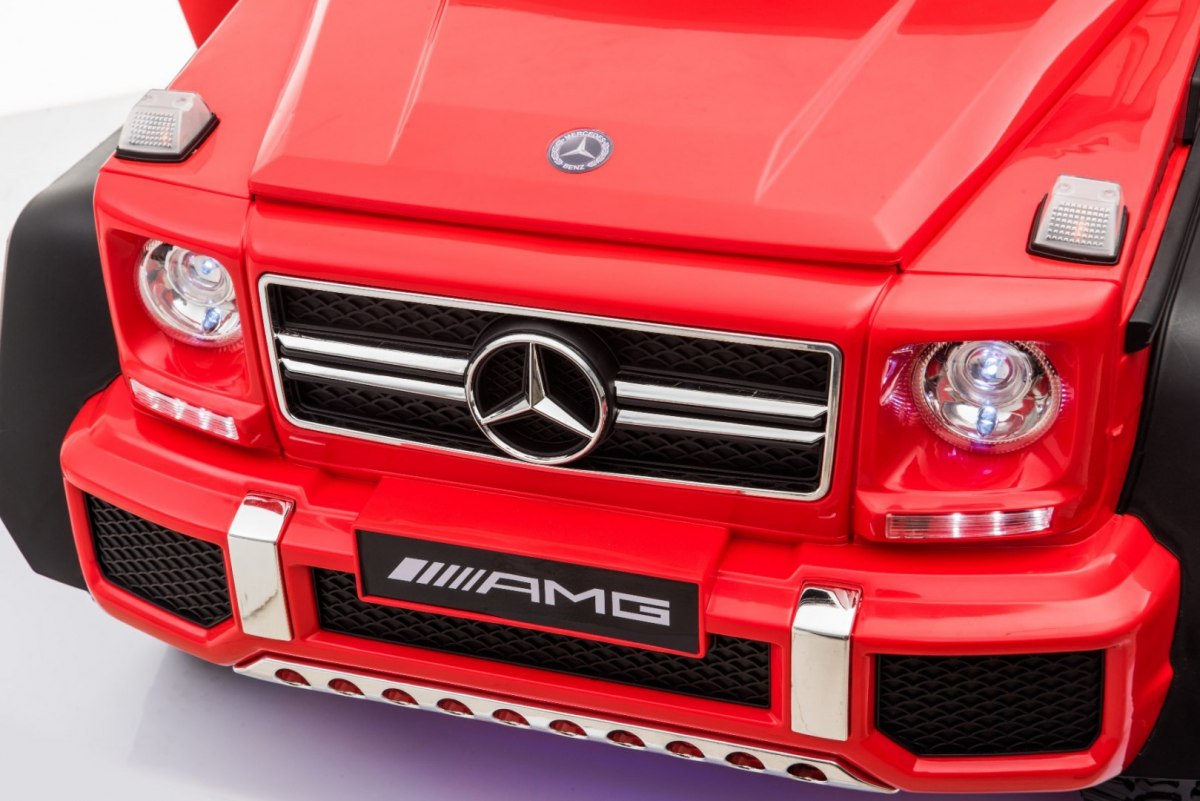 Masinuta electrica pentru copii Mercedes-Benz G63 AMG 6x6 (1888) Rosu - imagine 21