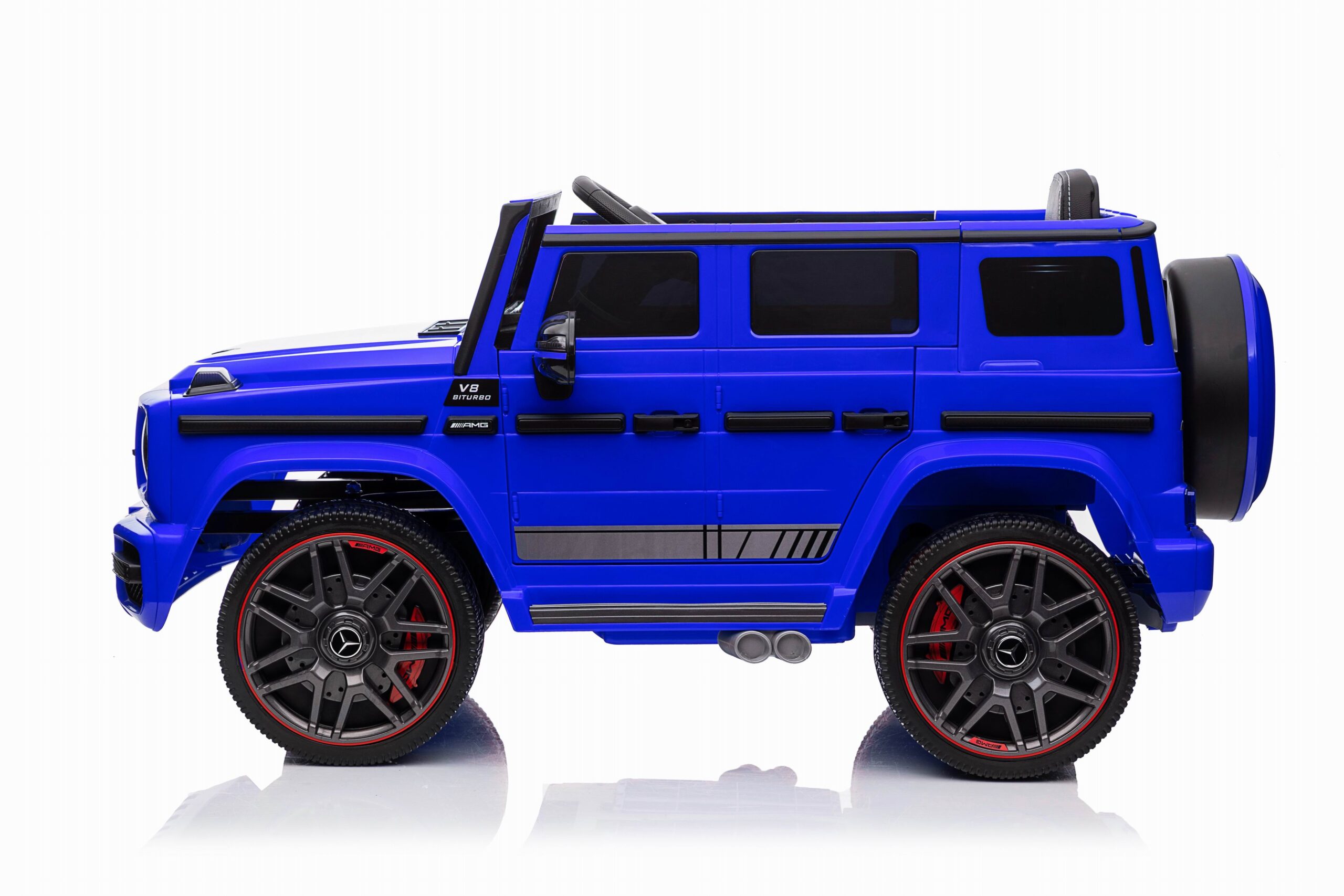 Masinuta electrica pentru copii Mercedes AMG G63 12V 60W (BBH-0002HD) Albastru - imagine 2