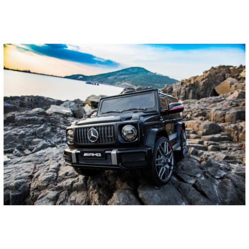 Masinuta electrica pentru copii Mercedes AMG G63 12V 60W (BBH-0002HD) Negru