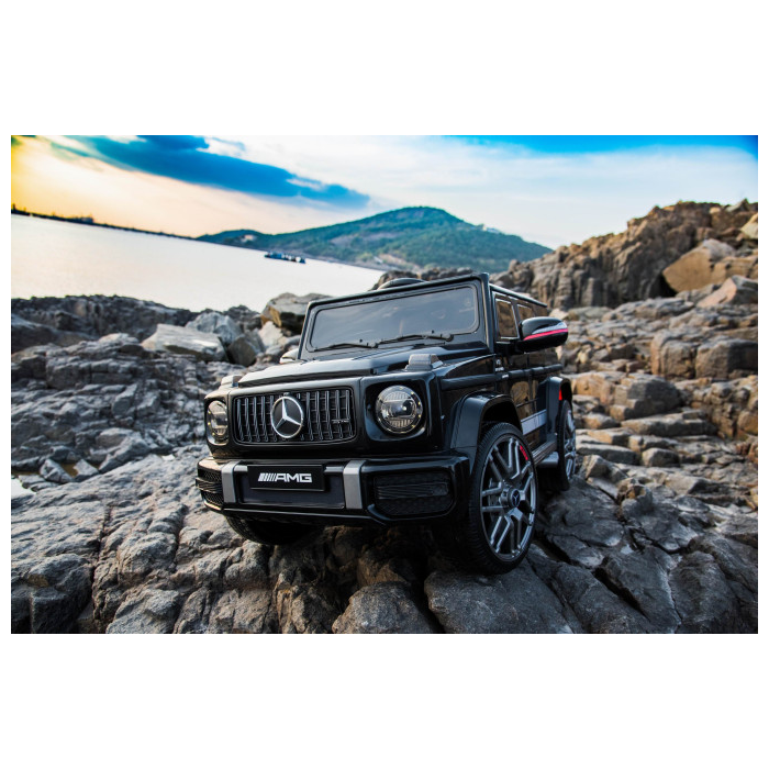 Masinuta electrica pentru copii Mercedes AMG G63 12V 60W (BBH-0002HD) Negru