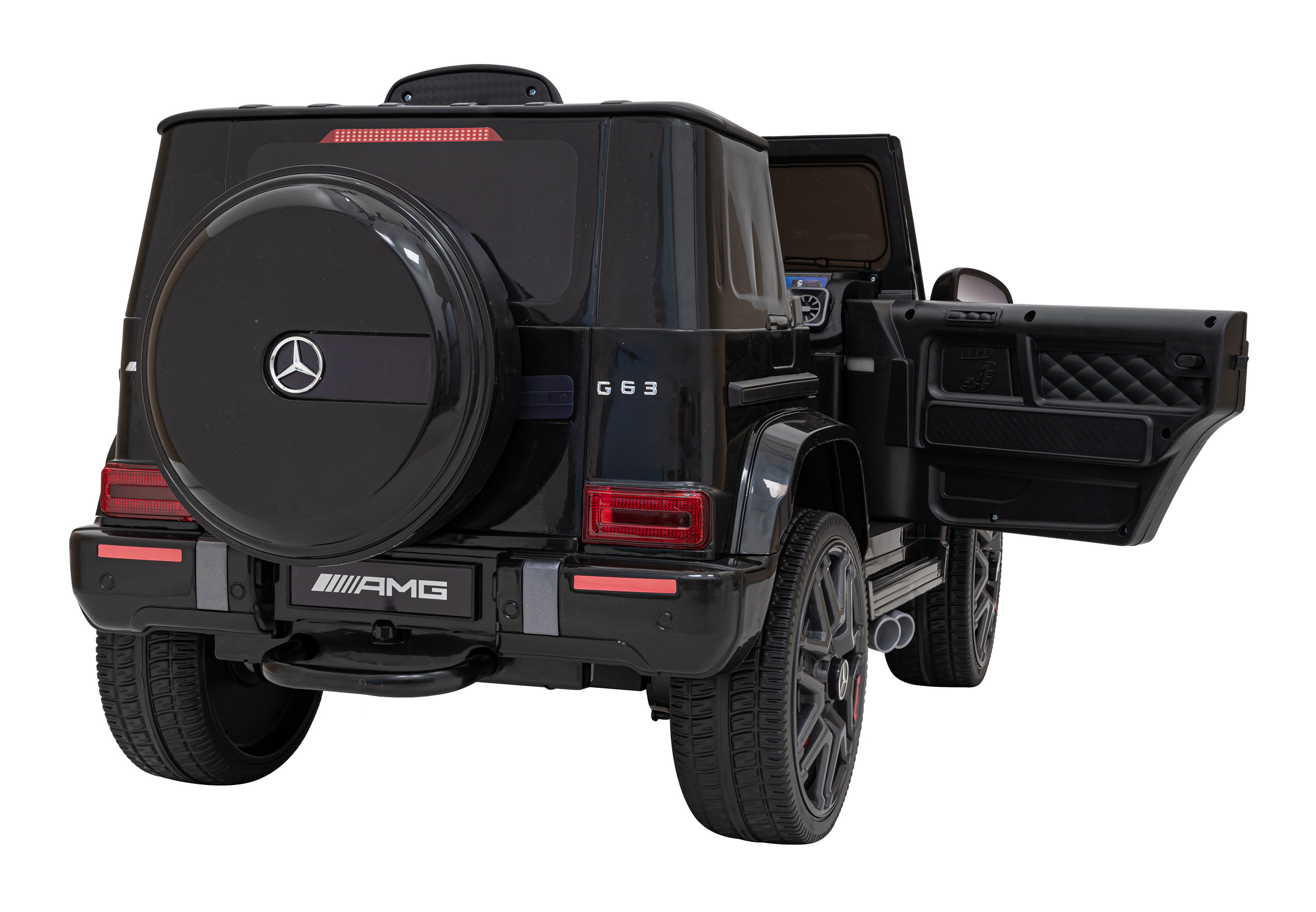Masinuta electrica pentru copii Mercedes AMG G63 12V 70W, Negru - imagine 8
