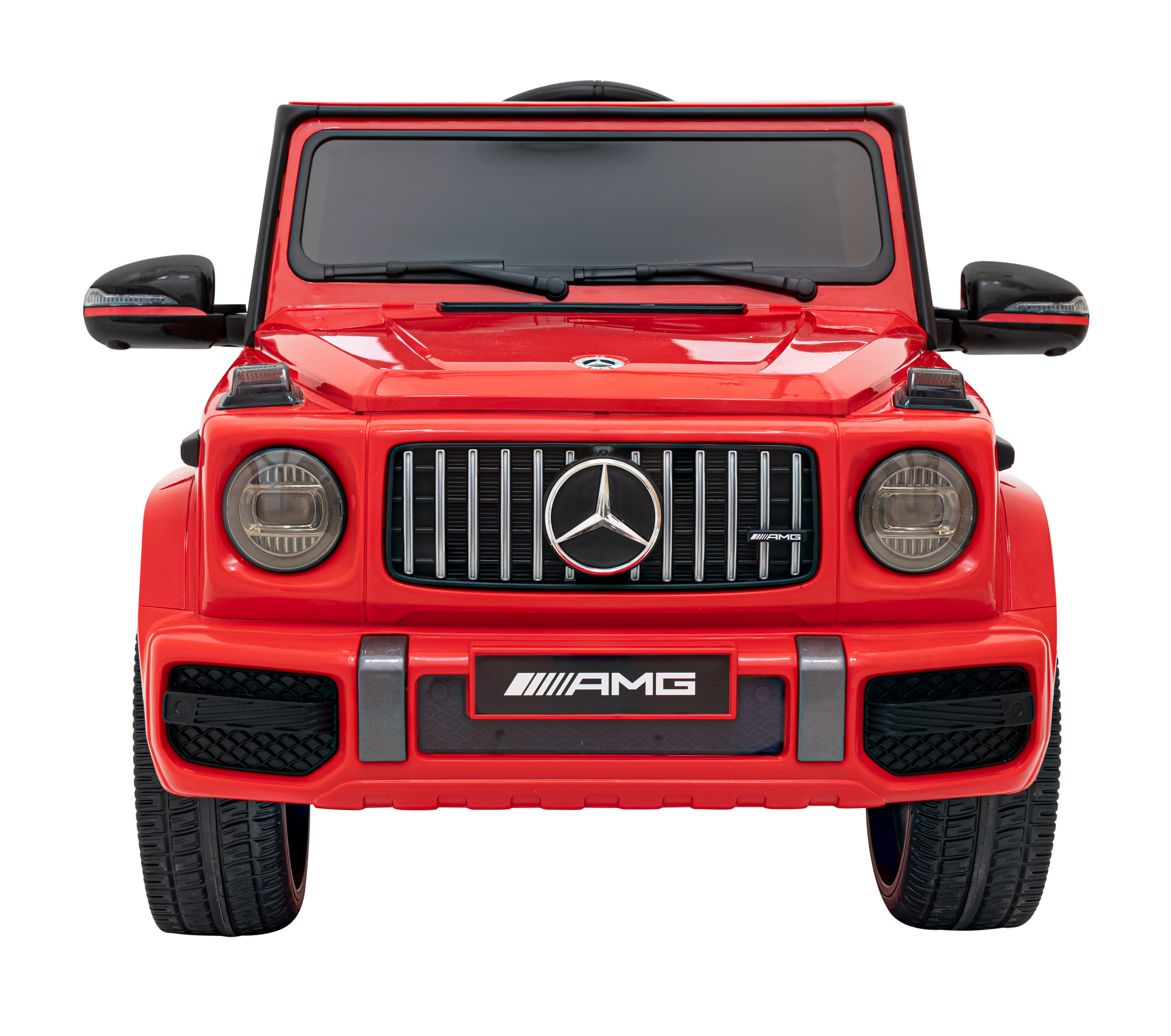Masinuta electrica pentru copii Mercedes AMG G63 12V 60W (BBH-0002LD) Rosu - imagine 6