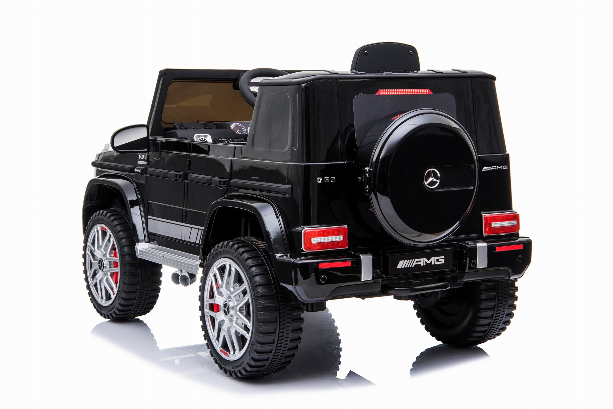 Masinuta electrica pentru copii Mercedes AMG G63 12V 70W, Negru - imagine 2