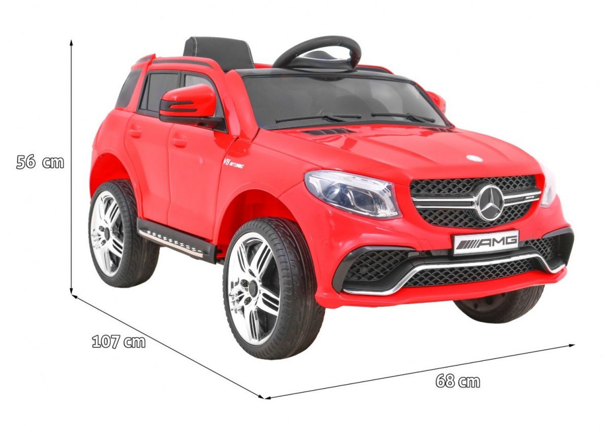 Masinuta electrica pentru copii MERCEDES AMG GLE63 (TR1701) Rosu - imagine 2