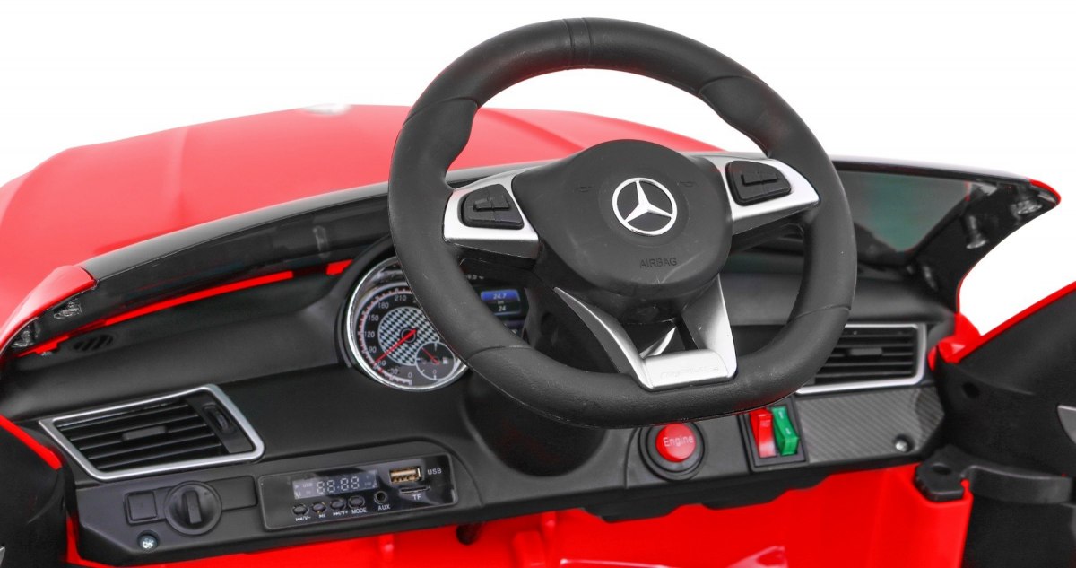 Masinuta electrica pentru copii MERCEDES AMG GLE63 (TR1701) Rosu - imagine 4