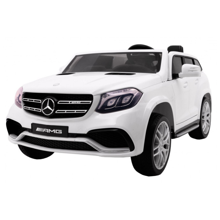 Masinuta electrica penru copii MERCEDES GLS63 AMG 4WD (HL228) Alb metalizat