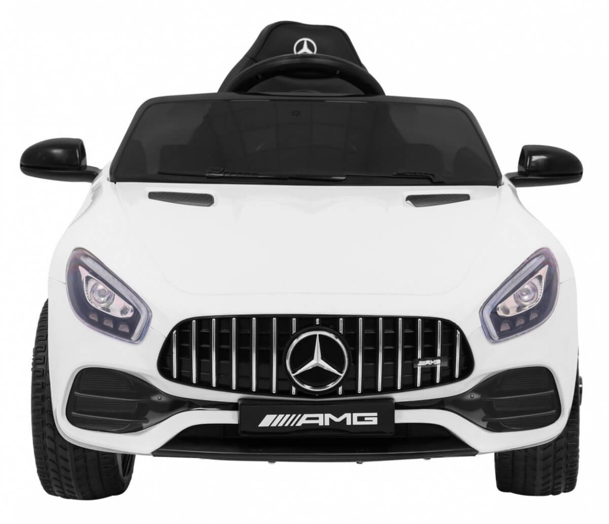 Masinuta electrica pentru copii Mercedes Benz GT (2588) Alb - imagine 3