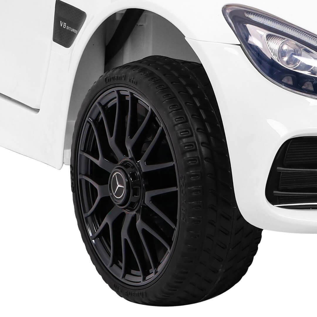 Masinuta electrica pentru copii Mercedes Benz GT (2588) Alb - imagine 7