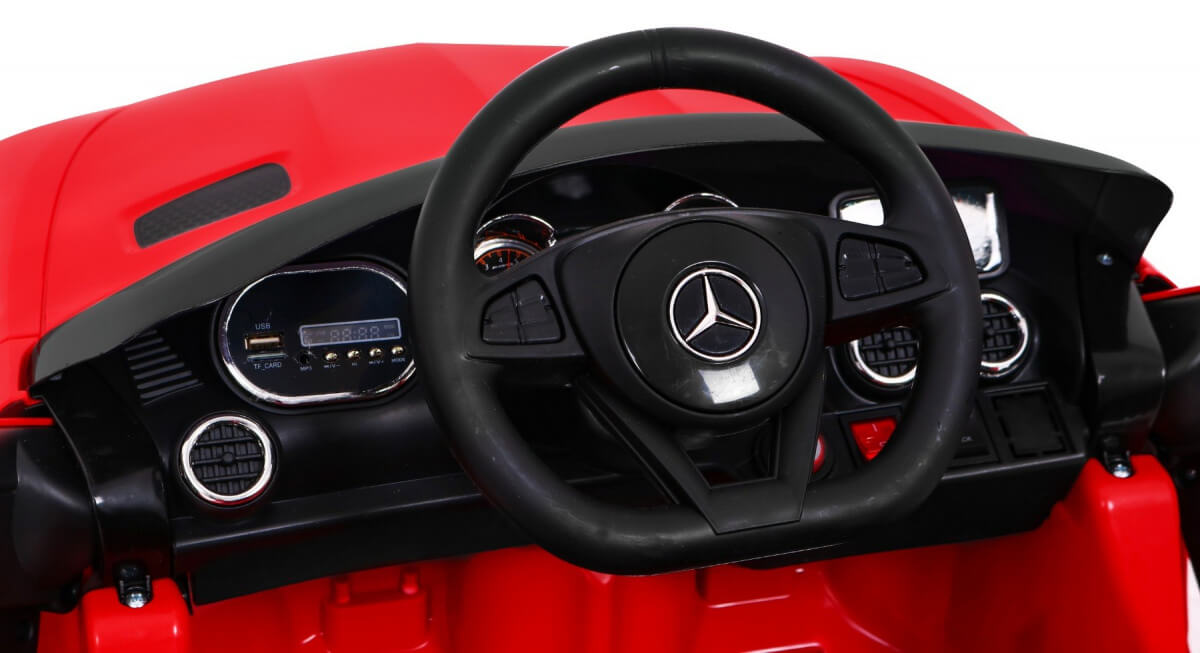 Masinuta electrica pentru copii Mercedes Benz GT (2588) Rosu - imagine 3