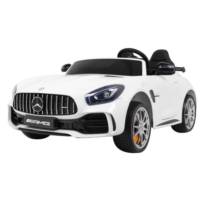 Masinuta electrica pentru copii MERCEDES-AMG GT R Coupe 4x4 (HL289) Alb metalizat