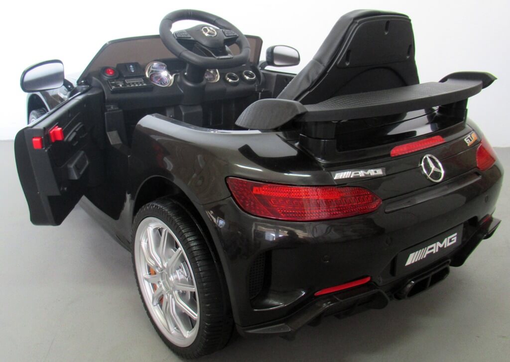 Masinuta electrica pentru copii Mercedes GTR Negru - imagine 4