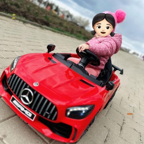 Masinuta electrica pentru copii Mercedes GTR-s 12V 50W (011) Rosu